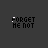 pixelated text icons displaying 'FORGET ME NOT' with varying color schemes across and