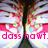 Pixelated image of a figure in pink and white clothing with a tree-like background, featuring pink text reading "dass hawt." at the bottom.