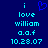 Pixelated blue background with cyan text and a heart symbol, showing two states of the same icon.