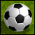 A soccer ball on grass with four text reading 'Soccer', 'Invented By Men', and 'Prefected By Women' in pixelated font