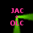 Static image with green glowing lines forming a U-shape connecting pink text labels on a black background.