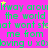 Green text on bright pink background with yellow stars, repeating phrases and symbols in a dense pattern.