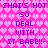 Pixelated pink background with repeating light pink hearts and purple text reading 'SHAI'S HOT 50 DEAL WITH IT BABE!!' in two mirrored