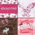 Animated sequence showing a pink eagle with outstretched wings above a red banner reading 'franksicons' on a white background, alternating with a brown background featuring a white sheep and pink curved shapes.