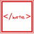 <code>/wave</code> icon with red border and white background; three identical frames in