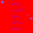 Red background with repeated purple text 'Why don't you love me?' and scattered blue/pink stars, gray rectangle in bottom-right corner.
