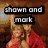 Four- with distinct visual elements: two figures in red clothing, a silhouette with text, a glowing exclamation mark, and text on a red background