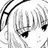 A black-and-white pixelated anime-style character face on the left side of a contact sheet, with "Anime IM" text and a stylized signature on the right side against a black background.