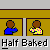 Animated sequence of pixelated figures in blue and yellow shirts with changing text and white light effects on a gray background.