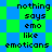 Pixelated text on a green and blue checkered background with no visible motion.