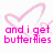 Pixelated pink heart outlines and text fragments on white background with gray rectangle in bottom-right corner.