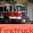 A static image divided into four quadrants showing a firetruck and ambulance with text overlays.