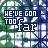repeating pixelated text 'WE'VE GONE TOO FAR' over a green and blue patterned background with visible color shifts