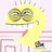Yellow cartoon character with large eyes and a wide grin appears on left, repeated "GOT-A" text fills right side of frame.