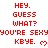 Red pixelated text and heart symbols repeat across a white background with a gray bottom-right corner, forming a of identical phrases and symbols