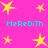A static image with a bright pink background featuring yellow stars and cyan text reading "MeReDiTh" in two