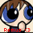 Pixelated cartoon character with large blue eyes, brown hair, and red text reading 'Remus <3' at the bottom.