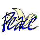 nine identical pixelated icons featuring the word "Peace" in cursive script with a dove silhouette, each icon displaying different color variations