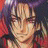 A 48x48 pixel buddy icon featuring a character with light brown hair and red clothing on the left, paired with "Anime IM" text in white pixelated font on black background on the right.