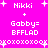 Pixelated text and symbols on a bright pink background with white stars and repeated patterns.