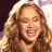 A split-frame contact sheet showing a pixelated image of a woman with long curly hair on the left and green text reading "Original Icons .com" on a dark background on the right.