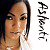 A 50x50 pixel buddy icon featuring a split composition with a partial portrait on the left and green text on a dark background on the right, displayed as part of an animated contact sheet.