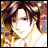 A pixelated anime-style character with brown hair and red eyes on a colorful background, next to stylized text reading "Anime IM" and "COM" in white pixel art font.