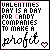 Pixelated text reads "VALENTINES DAY IS A DAY FOR CANDY COMPANIES TO MAKE A profit" with pink and black lettering, a small heart icon, and varying font styles across six