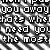 Pixelated black-and-white image with fragmented text reading "you owe me what you need you the most" in blocky, low-resolution lettering.