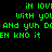 Green pixelated text on black and purple backgrounds with visible animation changes between frames.
