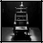Black-and-white animated icon shows a multi-tiered pagoda-like structure with text overlays changing across frames.