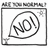 Black-and-white pixelated icon shows a stylized speech bubble with an internal spiral pattern, framed by a thin border.