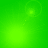 A green gradient background with four distinct light spots that shift position across frames.