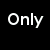 Black background with white text 'Only True Men' and 'Glitter' alongside a pixelated image of a person with dark hair and light skin.