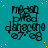 A teal background with yellow dots contains repeated black text reading "mash pahad dhanene 07-08" in a stylized font, with a gray rectangle in the bottom-right corner.