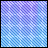 Pixelated icon with blue-purple gradient background and black text reading "LIKE LONERS DO ON SILVER SCREENS" in multiple , some frames showing partial text