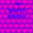 Pixelated image with repeating pink heart pattern on purple background, blue text 'te quiero mucho!' repeated in four quadrants.
