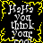 Black background with yellow jagged border, white text reading "HaHa You think Your man" in pixelated font, repeated four times in a