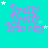 nine identical 'Pretty Princess' text icons with pink lettering and white stars on a cyan background, one icon partially obscured by gray