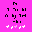 A static image with a bright pink background displays black pixelated text reading "If I Could Only Tell Him" above five white and light purple heart symbols.