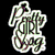 Animated icon with stylized text 'Got My' in green and white outline on black background, transitioning to a person holding an ice cream cone.
