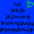 Blue background with black pixelated text and a green heart symbol; text includes 'hji', 'jkkjb', 'jkjiivuvg', 'buifvygyyy', and 'fyugybnijg' in multiple