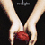 A four- of pixelated images: hands holding a red sphere, a red-and-white flower with green stem, a white chess queen with red pawn, and text reading "I LOVE THE TWILIGHT SERIES!" on red background