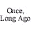Black-and-white pixelated image with text 'Once, Long Ago A Young American Fanfic' and six facial portraits arranged in a