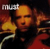 nine shows a person with long hair holding a red electric guitar against a warm-toned background, each displaying different text fragments