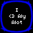 Four identical square with rounded corners, each containing white text on a black background and outlined in blue
