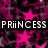 Animated pink star background with text "PRiincess CRaZY" and a red devil heart icon, transitioning to static images of hearts.