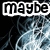 six with black backgrounds and blue-white smoke-like patterns, each containing bold white-outlined text fragments