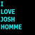 Pixelated image with cyan text on black background and a person in blue clothing against blurred outdoor backdrop.