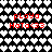 Pixelated icon with red text 'playo' and 'HoTo63' over heart-patterned background, showing two distinct color states.